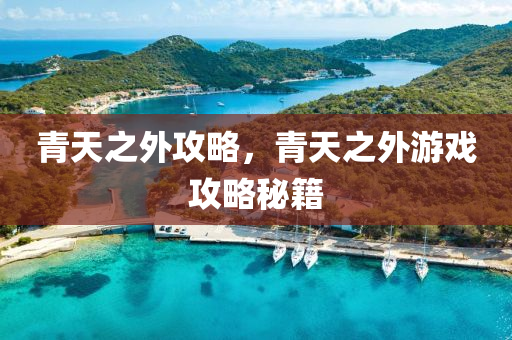 青天之外攻略，青天之外游戏攻略秘籍今晚必出三肖2025_2025新澳门精准免费提供·精确判断